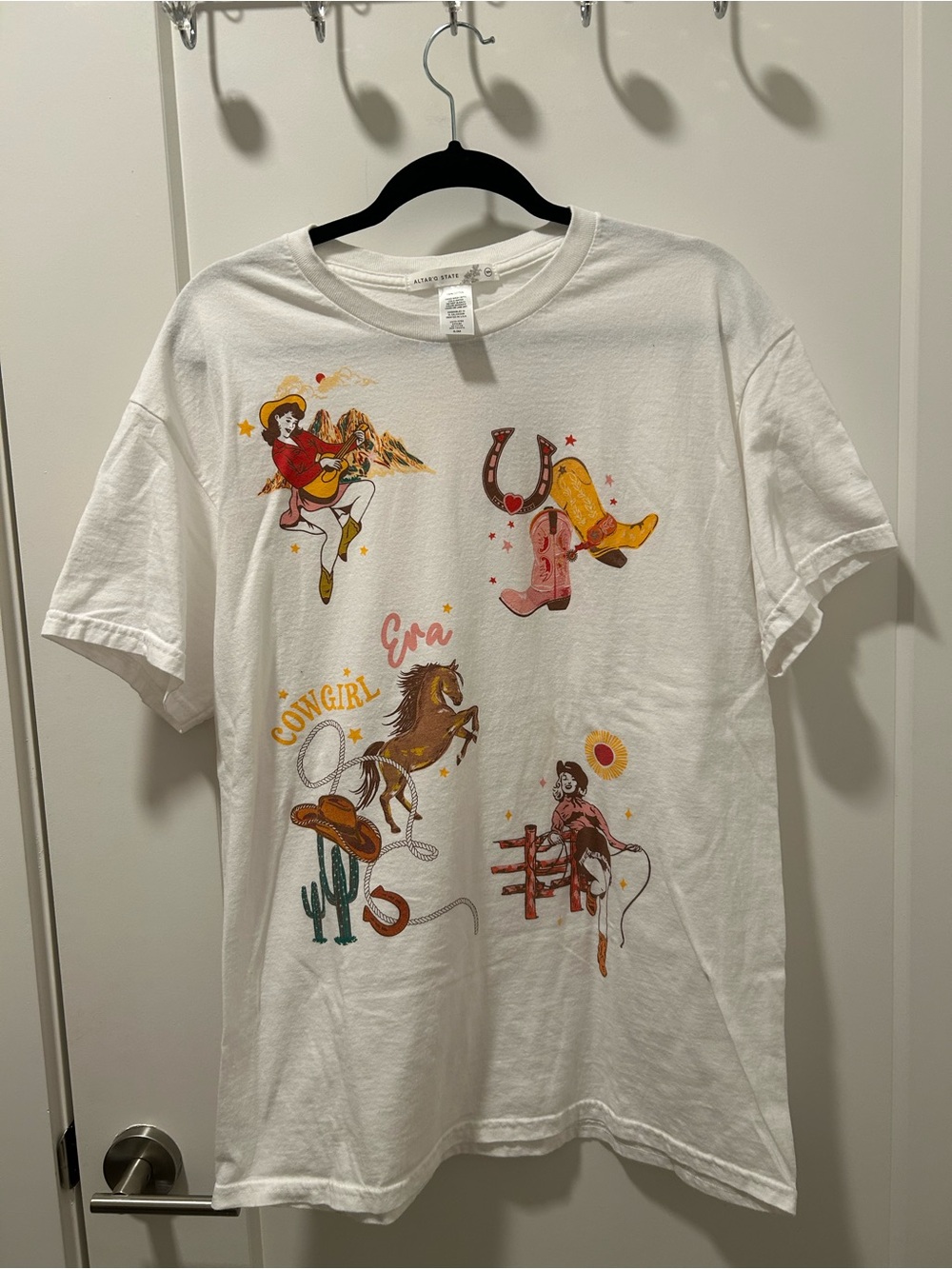 Altar d State Cowgirl Era Graphic Tee Altar'd State white short sleeve S/M